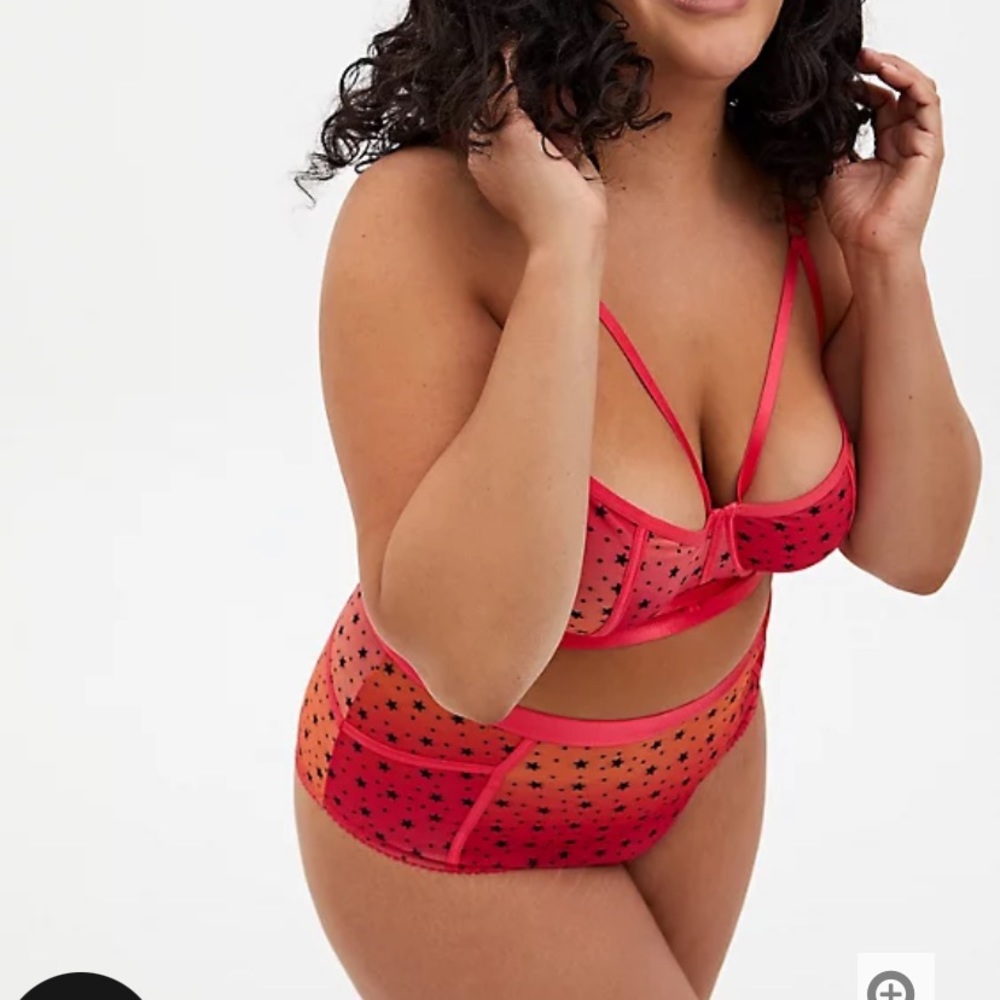 Torrid-Ombré Mesh lingerie (Top & bottom) NWT - Picture 2 of 14